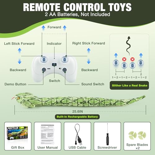 Qrooper RC Snake Toy image 5