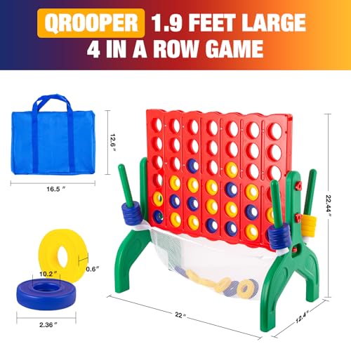 Qrooper Giant 4-in-A-Row Game image 3
