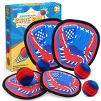 Qrooper Toss and Catch Game Ball Set Toddler Toys for 3 4 5 6 7 8 Ye