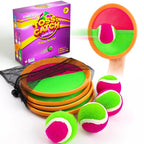 Qrooper Toss and Catch Ball Game Set - Outdoor & Indoor Sports Toys 